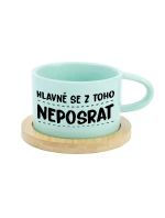 HLAVNĚ SE Z TOHO NEPOSRAT - mint hrníček makronka 200 ml