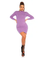 Sexi pletené šaty JM-98302 čierne - FPrice Sexi pletené šaty JM-98302 čierne - FPrice