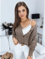 Dámsky sveter MINSTRAL beige FashionStreet MY1614