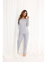 Regina 714 long/r S-XL Z25/26 dámske pyžamo Regina 714 long/r S-XL Z25/26 dámske pyžamo