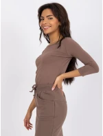 Blúzka RV BZ 4690.11 hnedá