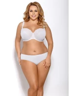 Dámske nohavičky Adele K326 Biele nízke nohavice - Gorsenia Dámske nohavičky Adele K326 Biele nízke nohavice - Gorsenia