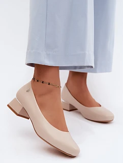 Lodičky na podpätku model 227798 Krok v štýle