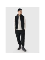 Pánske tričko s nadrozmernou potlačou a dlhým rukávom 4F 4FWAW24TLONM315-11S