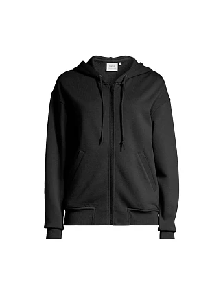 Dámska mikina CASALL Casual Zip Hoodie, čierna