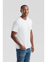Fruit of the Loom Original V-Neck T Pánske tričko s výstrihom do V 16.1426 biele Fruit of the Loom Original V-Neck T Pánske tričko s výstrihom do V 16.1426 biele