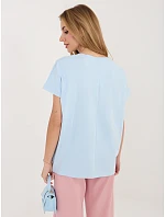 Blúzka RV BZ A1247.99 svetlo modrá