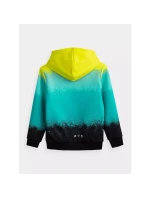 Chlapčenská bavlnená mikina s kapucňou 4F 4FJWSS25TSWSM2339-90A