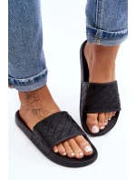 Damskie Klapki Cross Jeans FF2R4153C Czarne