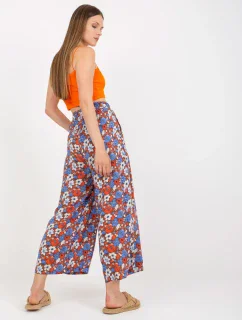 Nohavice D73781M62237A hnedé