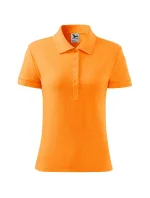 Bavlnené polo tričko Heavy tangerine orange