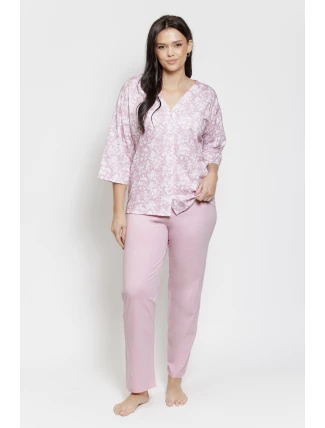 3575 DÁMSKE PYŽAMO LUCINDA 4XL-6XL