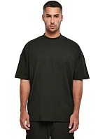 Build your Brand BY 230 Pánske tričko „Mock Neck“ 56.0230 čierne