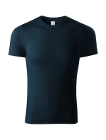 Tričko s farbou unisex tmavomodré