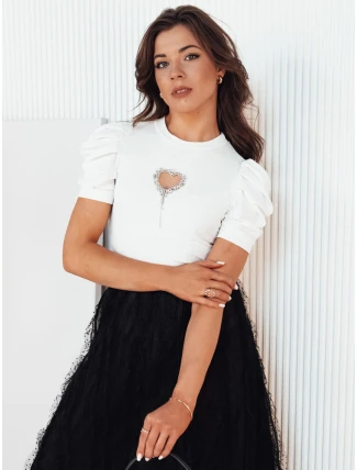 Dámska blúzka LERRIS ecru FashionStreet RY2518