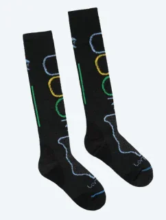 Trojvrstvové dámske ponožky Lorpen Stmw 1157 Black