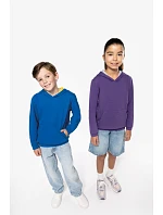 Kariban K 453 Detská mikina s kapucňou v kontrastných farbách 20.K453 čierna/žltá Kariban K 453 Detská mikina s kapucňou v kontrastných farbách 20.K453 čierna/žltá