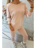 Girl Revolution set tmavo púdrovo ružový