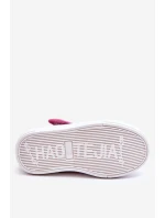 Dziecięce Baleriny W Kwiatuszki Granatowo-Różowe Noah