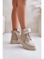 Topánky na klinovom podpätku model 201184 Step in style Topánky na klinovom podpätku model 201184 Step in style