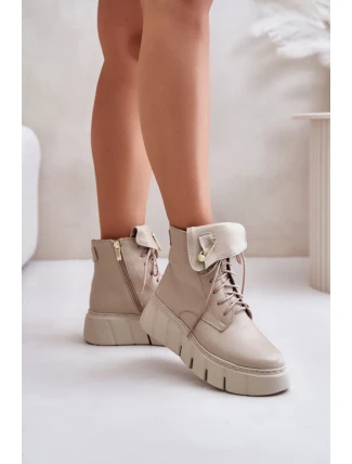 Topánky na klinovom podpätku model 201184 Step in style Topánky na klinovom podpätku model 201184 Step in style