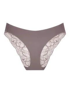 Dámske nohavičky Body Make-Up Illusion Lace Highleg Tai - GRAY - sivá 3091 - TRIUMPH