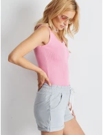 Šortky RV SN 4946.65P svetlo šedá