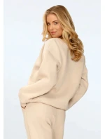 Dámska mikina Rehema beige - DKaren
