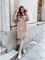Dámska zimná bunda parka LUSTER beige FashionStreet TY3958