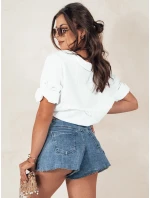 Dámske džínsové šortky SUMRBREEZ blue FashionStreet SY0352