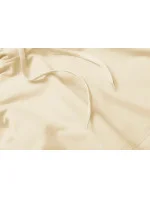 Dámska tenká mikina "klokanka" v ecru farbe (W06-67+132)