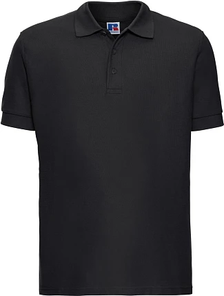 Russell Athletic 577M Pánske polo tričko z piké „Ultimate“ 10.577M čierne