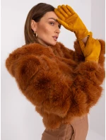 Rukavice AT RK 239507.26P tmavo žltá