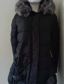 Dámska zimná bunda s kapucňou J-W1704(ty0162) - Feifa