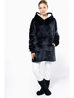 Kariban K 410 Loungewear Mikina s kapucňou zo sherpafleece 20.K410 night navy
