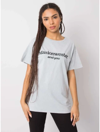 Tričko 157 TS 6449.50P šedá Tričko 157 TS 6449.50P šedá