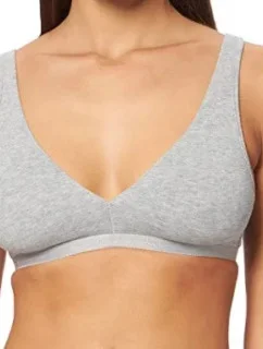 Dámska športová podprsenka - 164481 1A223 - 00948 - šedá - Emporio Armani