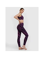 Rýchloschnúce dámske legíny na jógu a pilates 4F 4FWSS25TFTIF325-50A Rýchloschnúce dámske legíny na jógu a pilates 4F 4FWSS25TFTIF325-50A
