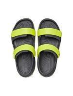 Detské sandále Crocs Crocband Cruiser sivo-zelené 209424 1NJ