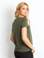 Tričko RV TS 4838.18P khaki
