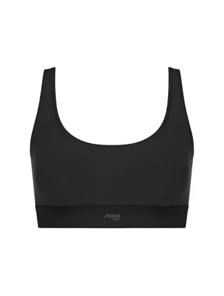 Dámsky top EVER Ease Top - BLACK - black 0004 - SLOGGI Dámsky top EVER Ease Top - BLACK - black 0004 - SLOGGI