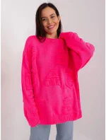 Jumper BA SW 8053.31 fluo ružový