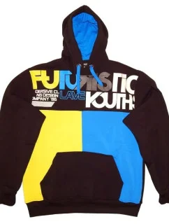 Futuristic YOUTH pánska mikina silná bavlnená typ 1 - Dalef