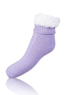 Extrémne teplé ponožky EXTRA WARM SOCKS - BELLINDA - fialová