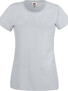 Fruit of the Loom Lady-Fit Original T Dámske tričko 16.1420 melírovaná šedá