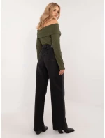 Džínsové nohavice D80016BD62456B150 black