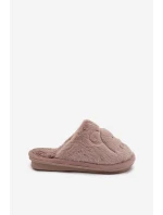 Detské papuče s kožušinou - tmavobéžové Norene Detské papuče s kožušinou - tmavobéžové Norene