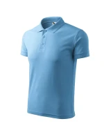 Pánske tričko Pique Polo azure blue