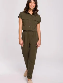 Dámsky overal B223 Khaki - BeWear