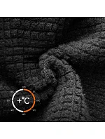 Rockbros M016 zimná vetruodolná cyklistická čiapka veľkosti 54-61 cm - čierna